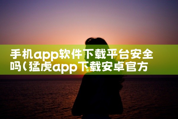 手机app软件下载平台安全吗